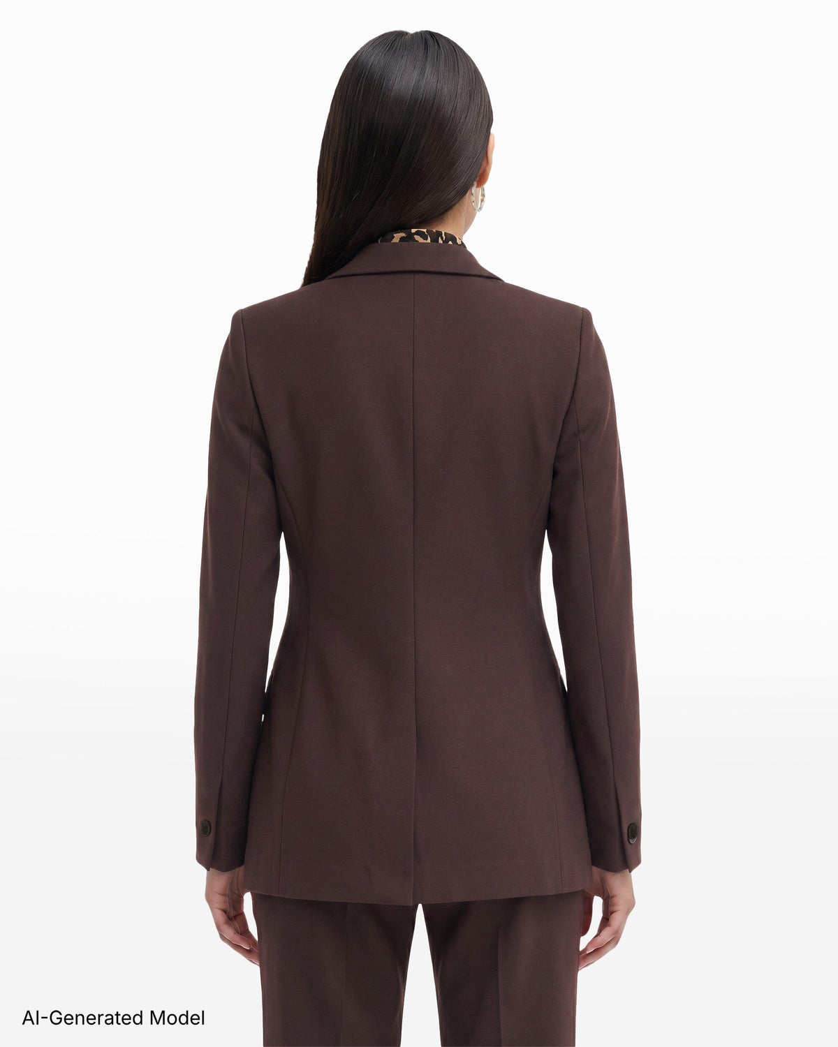 Anne Klein Three-Button Notched Neck Jacket