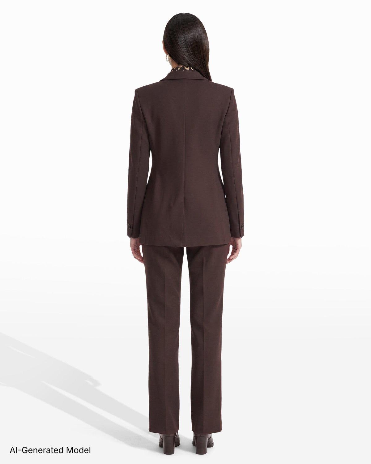 Anne Klein Three-Button Notched Neck Jacket