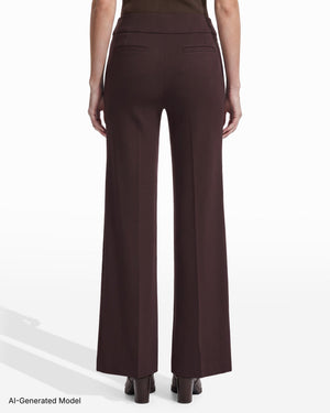 Anne Klein Pull On Wide Leg Slash Pocket Pant