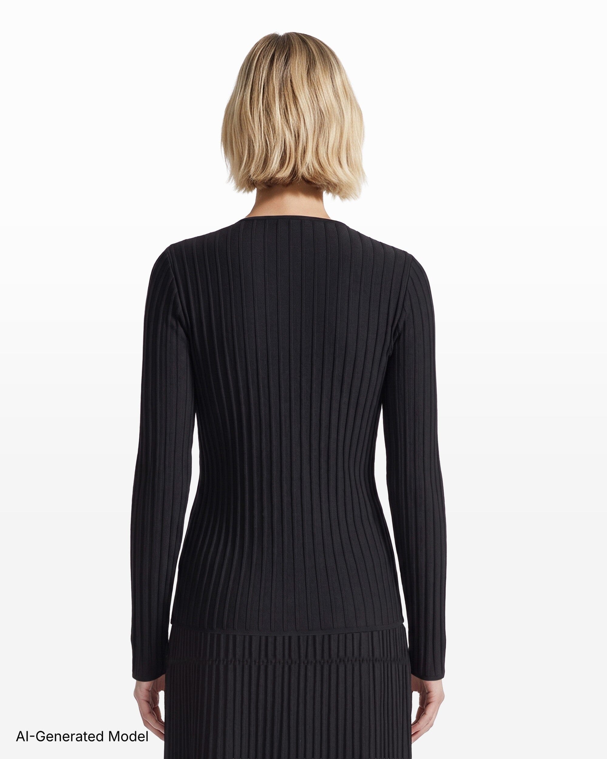 Anne Klein Sunburst Kissing Front Bell Sleeve Cardigan
