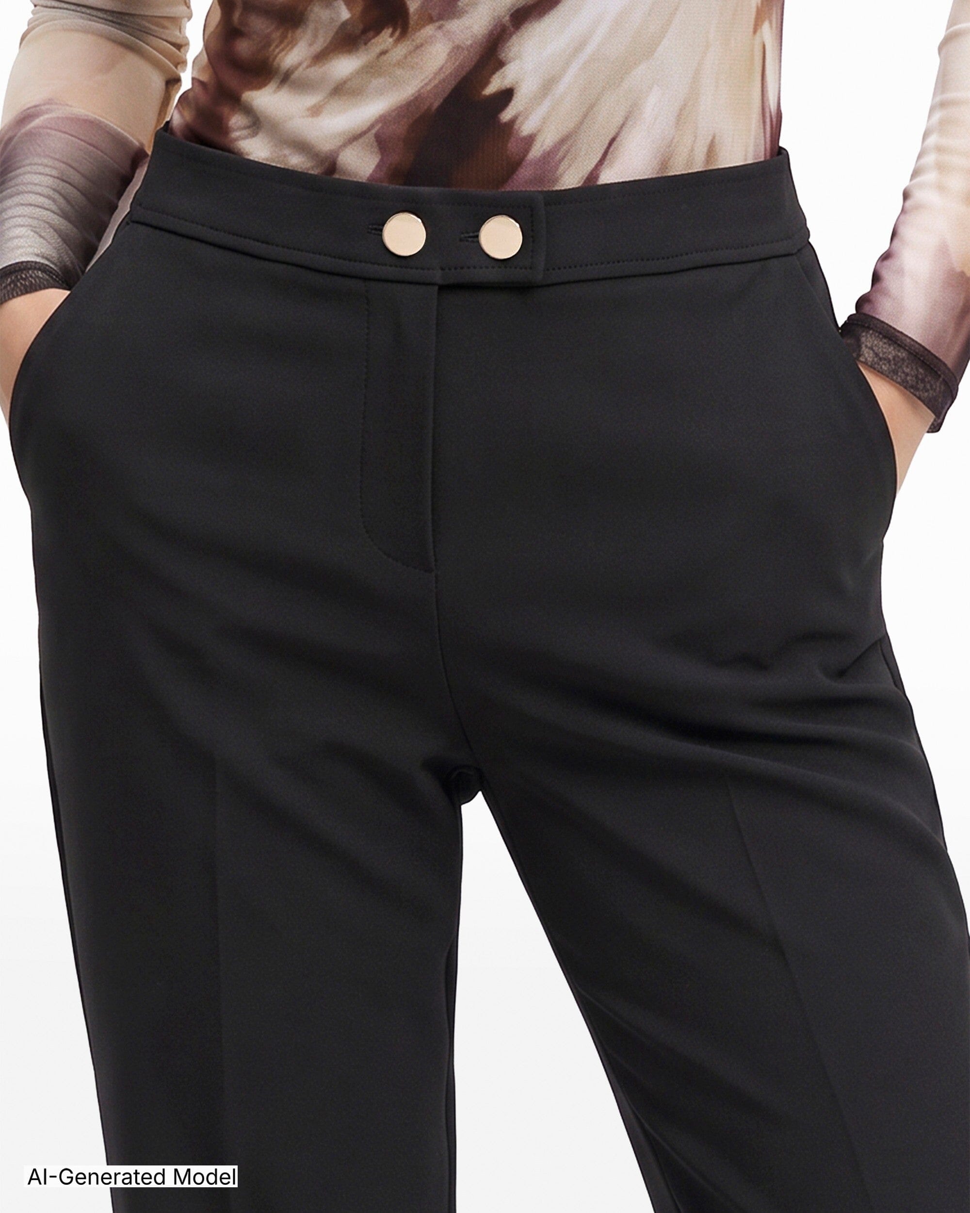 Anne Klein Straight Leg Pants