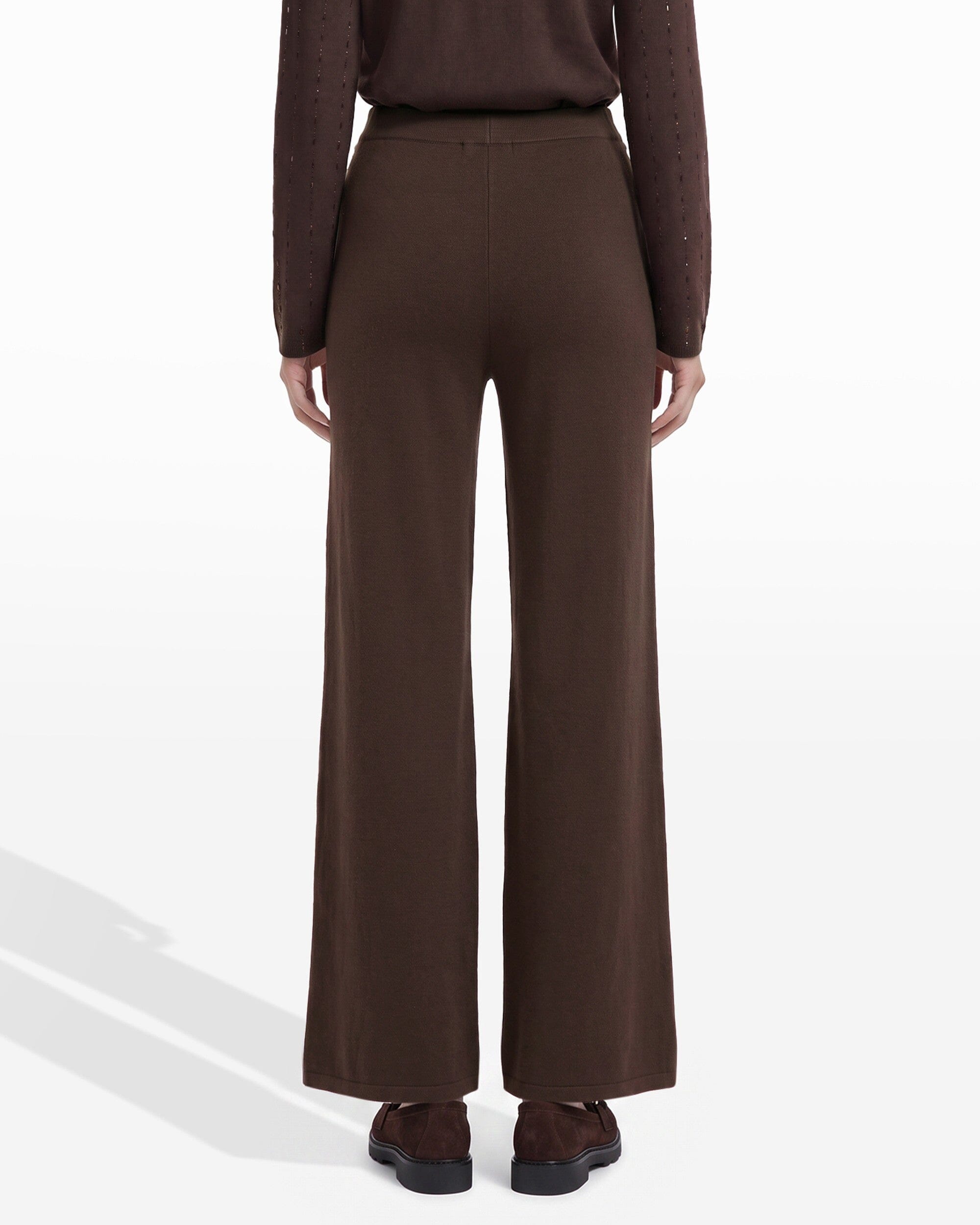 Anne Klein Heat Set Wide Leg Sweater Pant