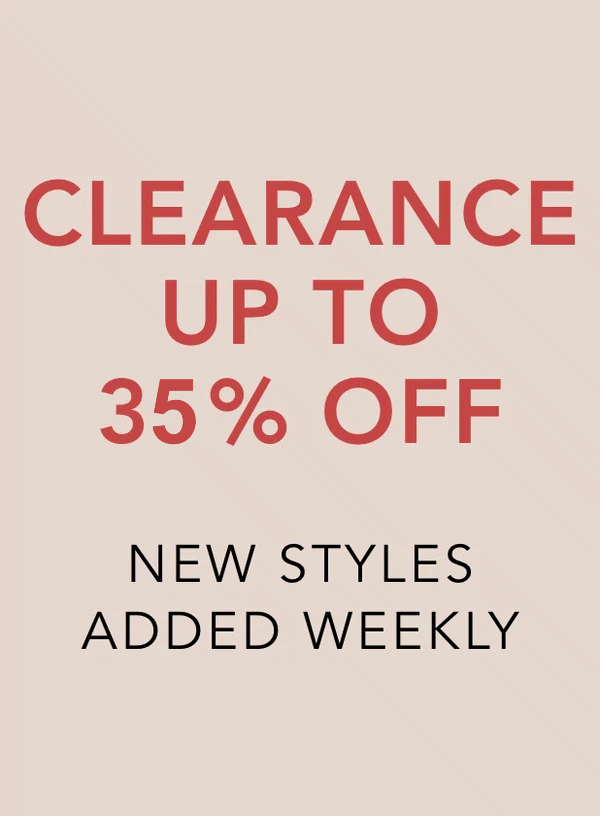 clearance up to 35% off 