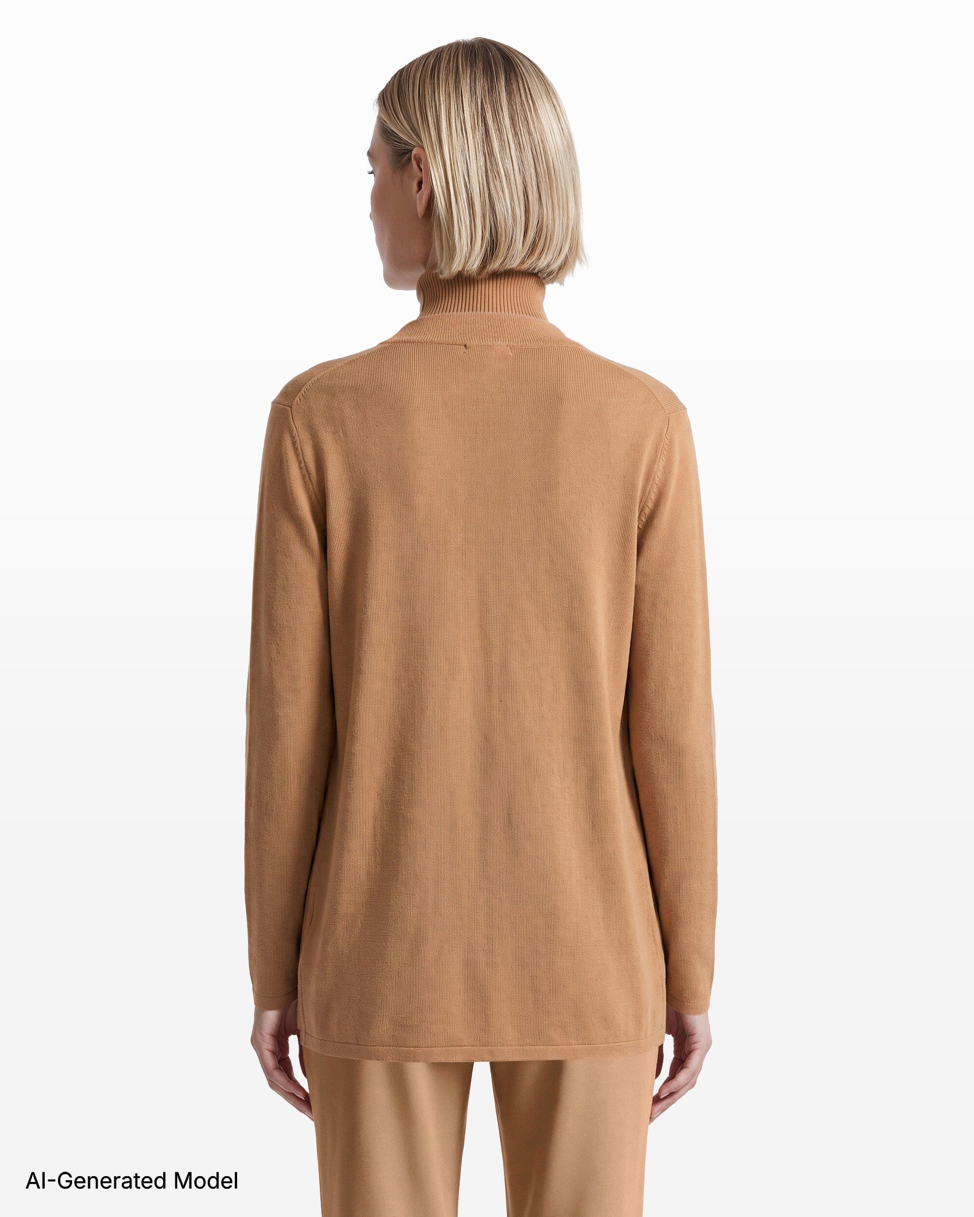 Anne Klein Long Sleeve Cardigan with Patch Pockets