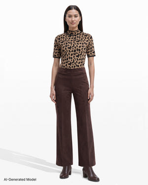Anne Klein High Rise Wide Leg Pant