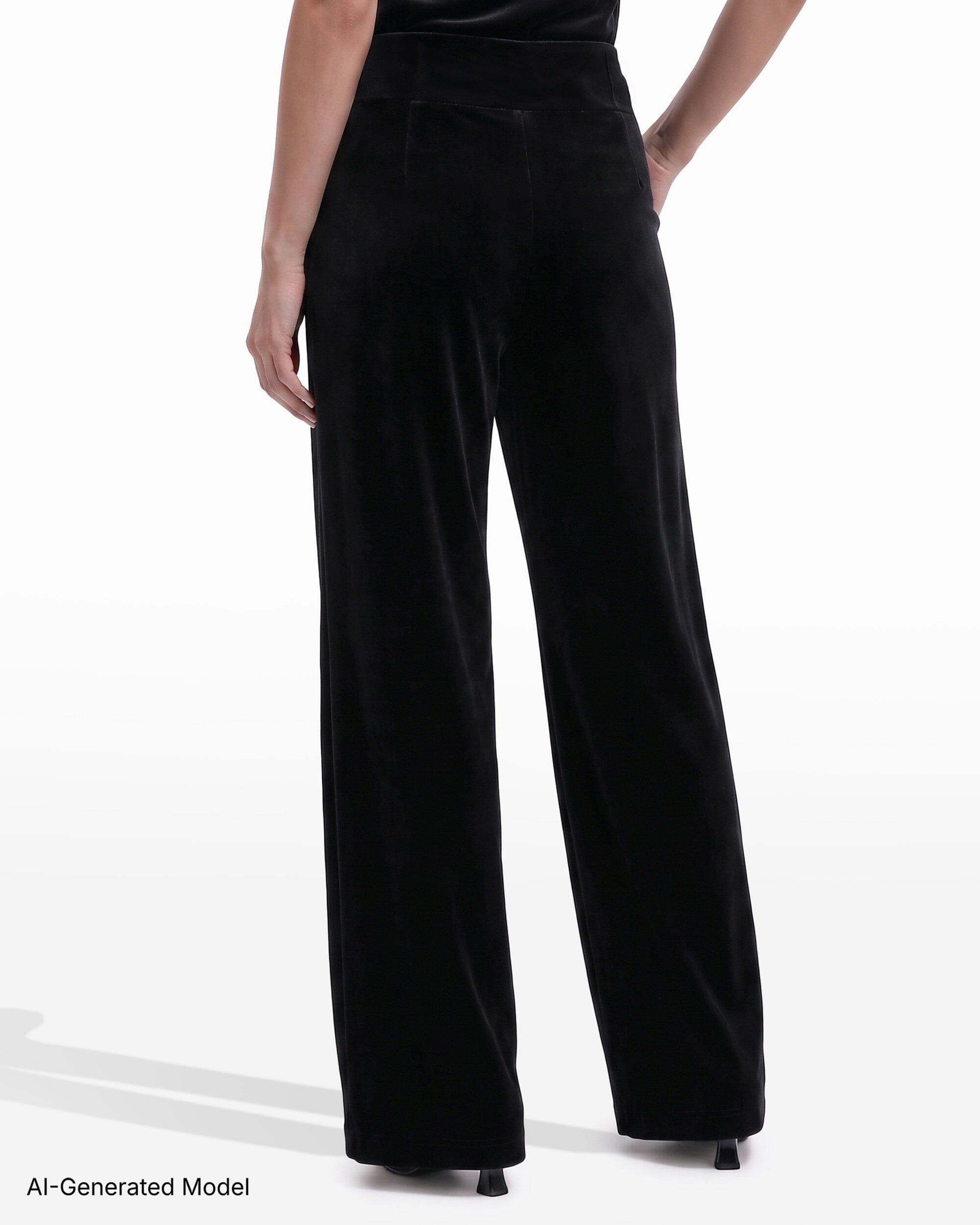 Anne Klein High Rise Wide Leg Pant