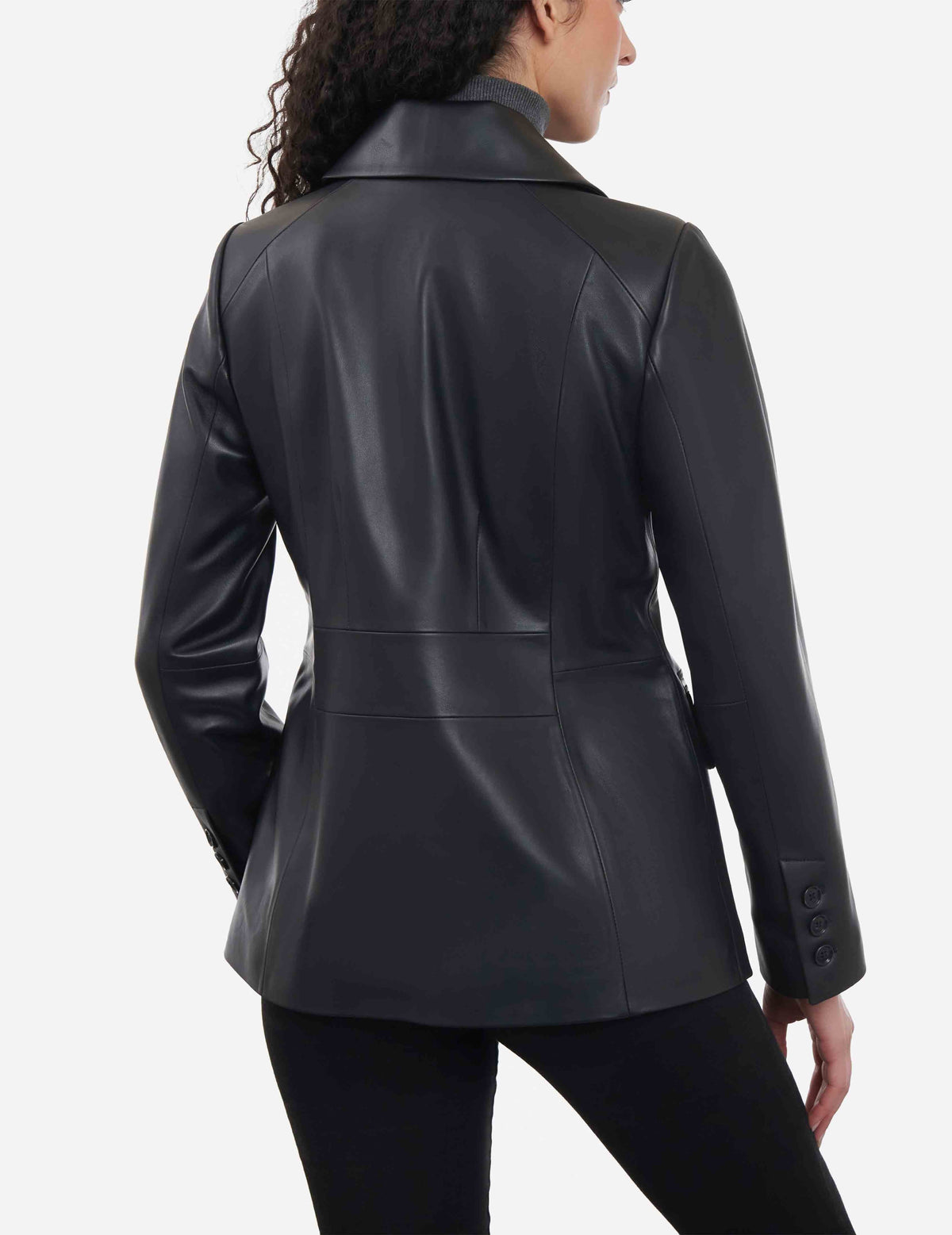 Leather Blazer Outerwear Herman Kay