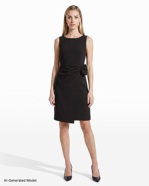 Cascade Sheath Dress Dresses Kasper