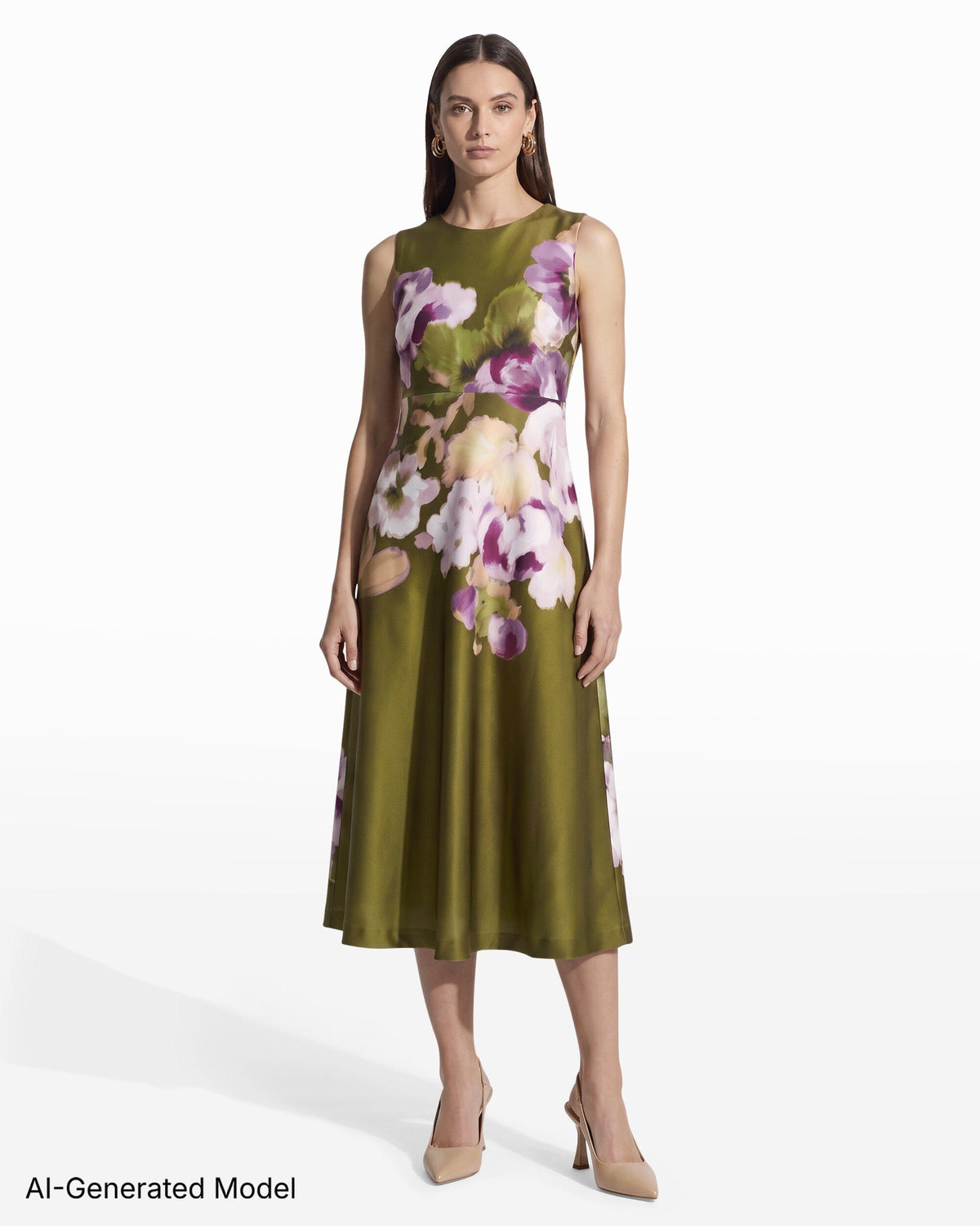 A-Line Midi Dress Dresses Kasper
