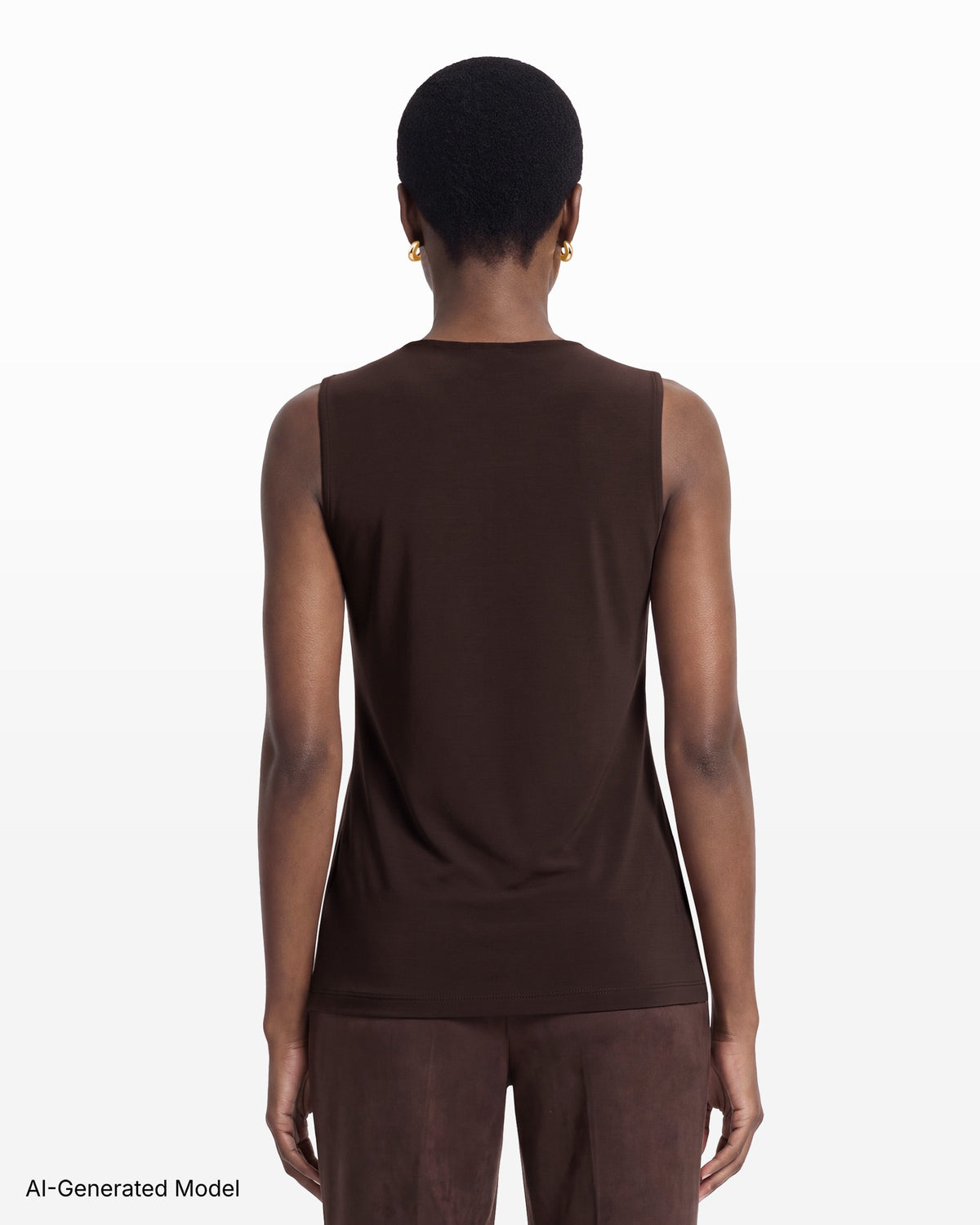 [SKU:12066138-5BJ] V-Neck Lace Trim Top