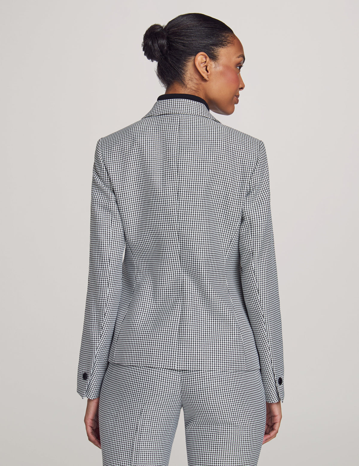 Anne Klein  Executive Collection 3-Pc. Mini Houndstooth Suit Set