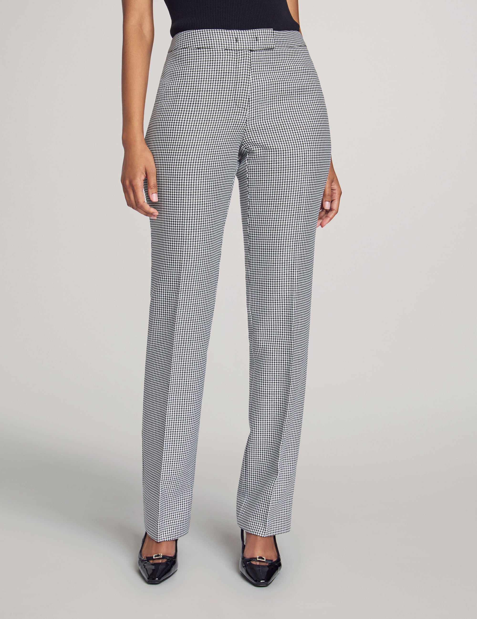 Anne Klein  Executive Collection 3-Pc. Mini Houndstooth Suit Set