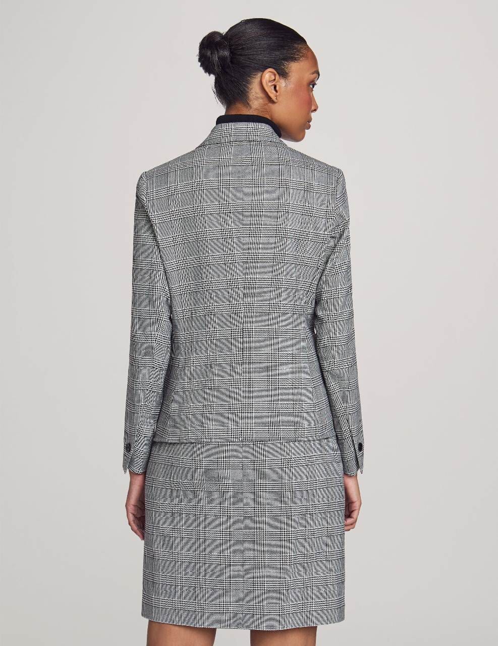 Anne Klein  Executive Collection Plaid Jacket with Skirt- Sale