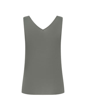 Anne Klein Double V-Neck Tank