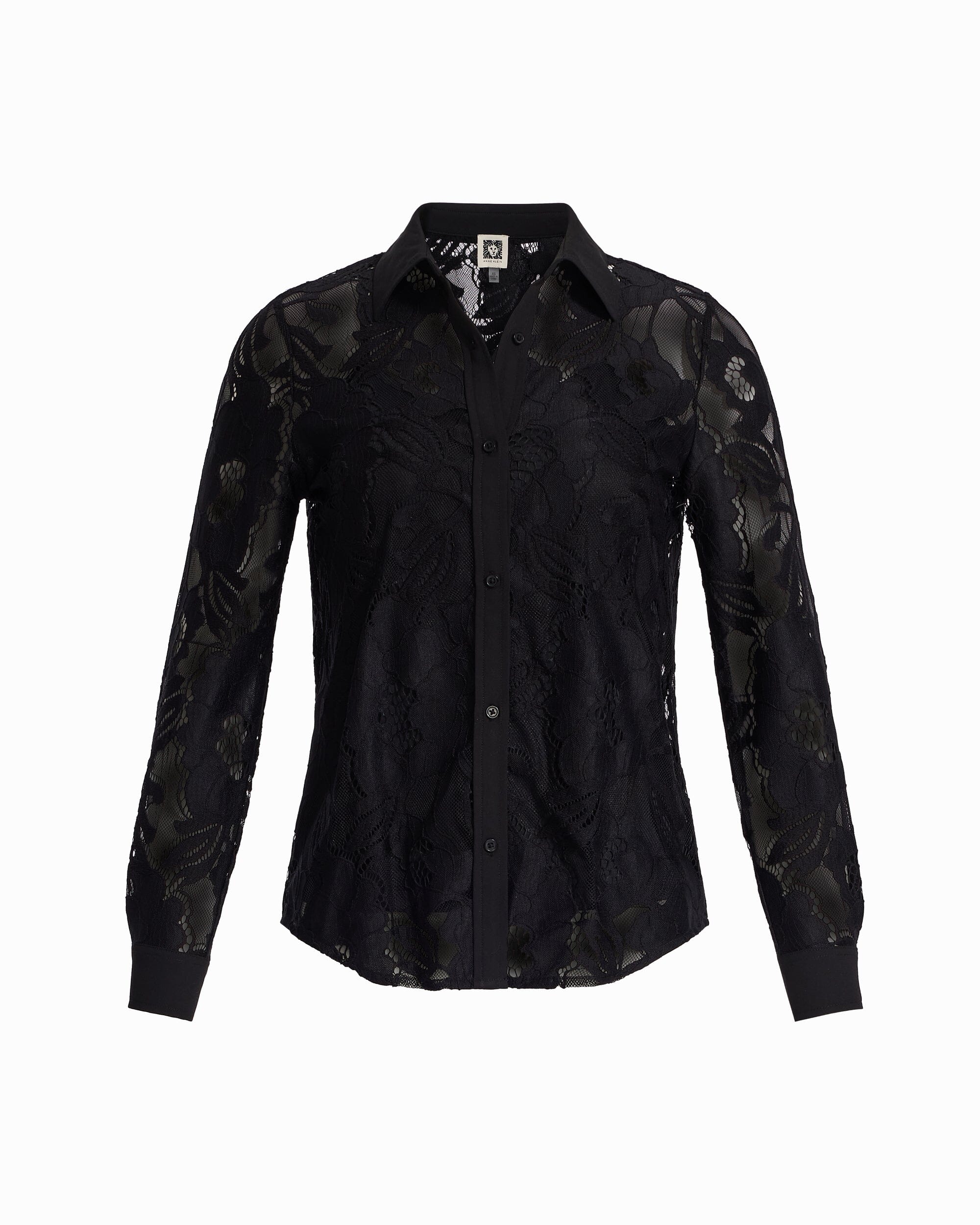 Anne Klein Long Sleeve Button Down Shirt