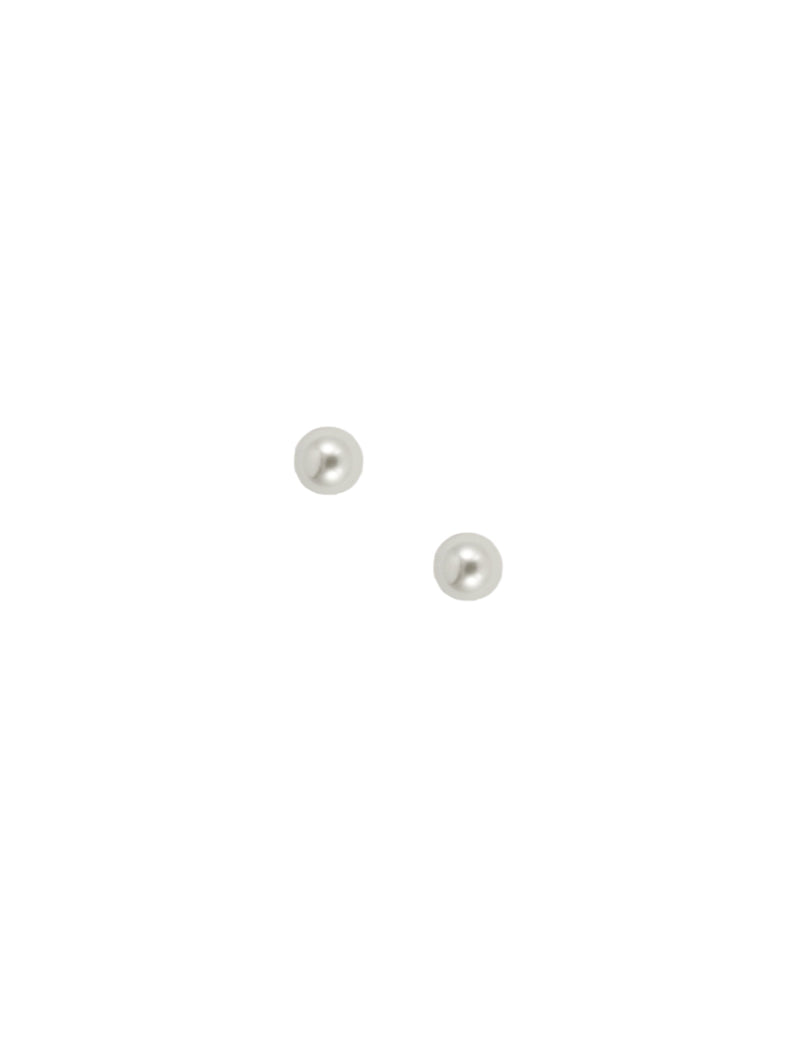 Anne Klein Gold Tone 10MM Pearl Stud Earrings