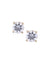 Anne Klein Gold Tone 8MM CZ Stud Earrings