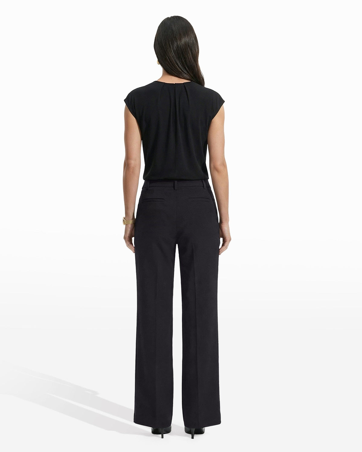 Anne Klein Wide Leg Pull on Pant