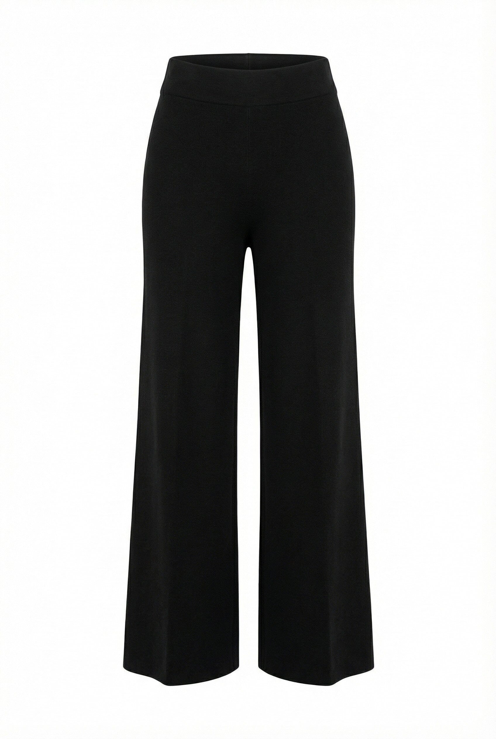 Anne Klein High Rise Pull On Wide Leg Pant