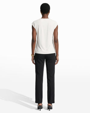 Anne Klein Pleated Front Top