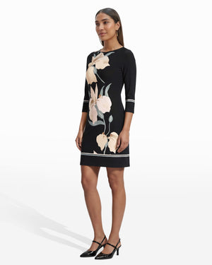 Anne Klein Boat Neck Dress T Shirt Dress