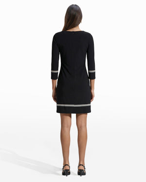 Anne Klein Boat Neck Dress T Shirt Dress