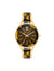 Anne Klein Tortoiseshell/ Gold-Tone Marbleized Resin Bracelet Watch