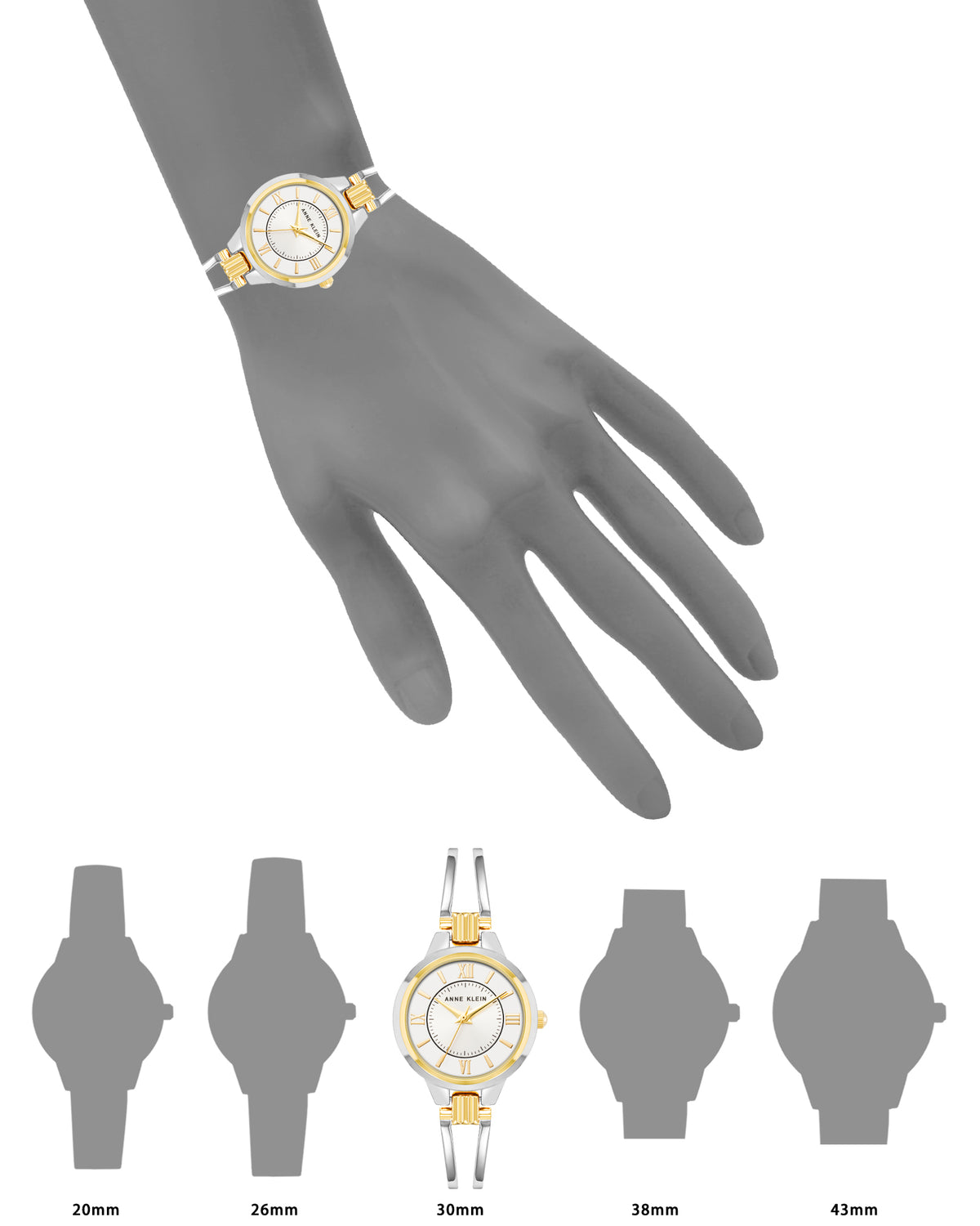 Classic Round Bangle Watch