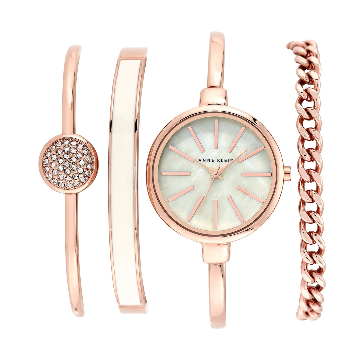 Sophisticated Bracelet & Watch Set | Anne Klein display picture 2