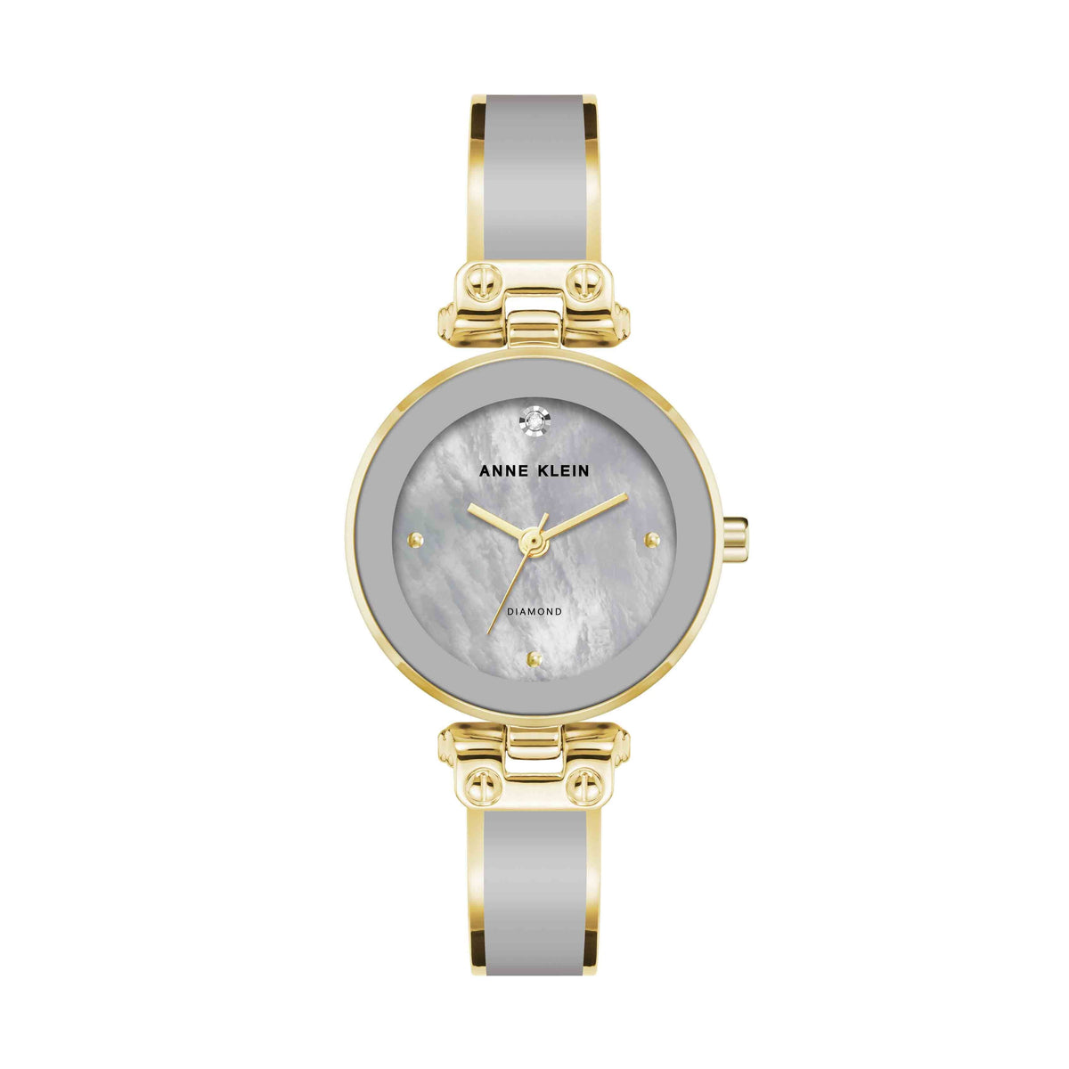 Diamond Accent Bangle Watch | Anne Klein