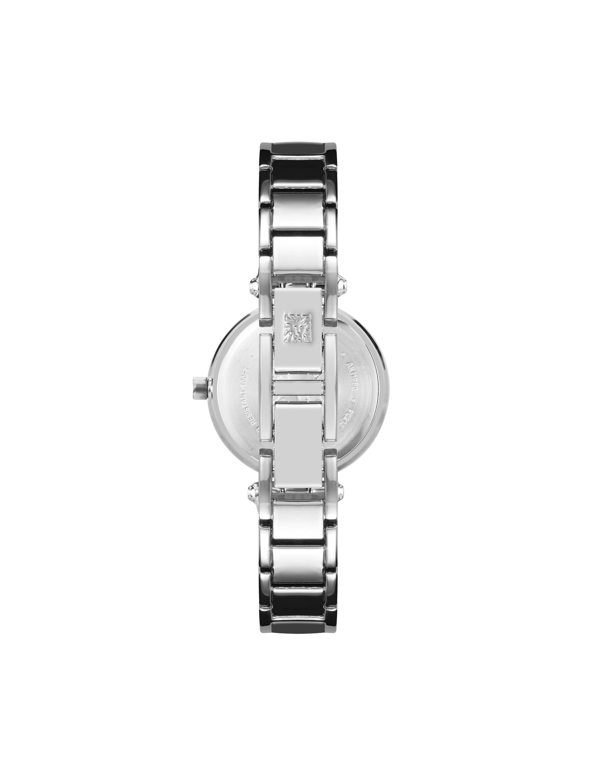 Anne Klein Diamond Accent Bangle Wristwatch
