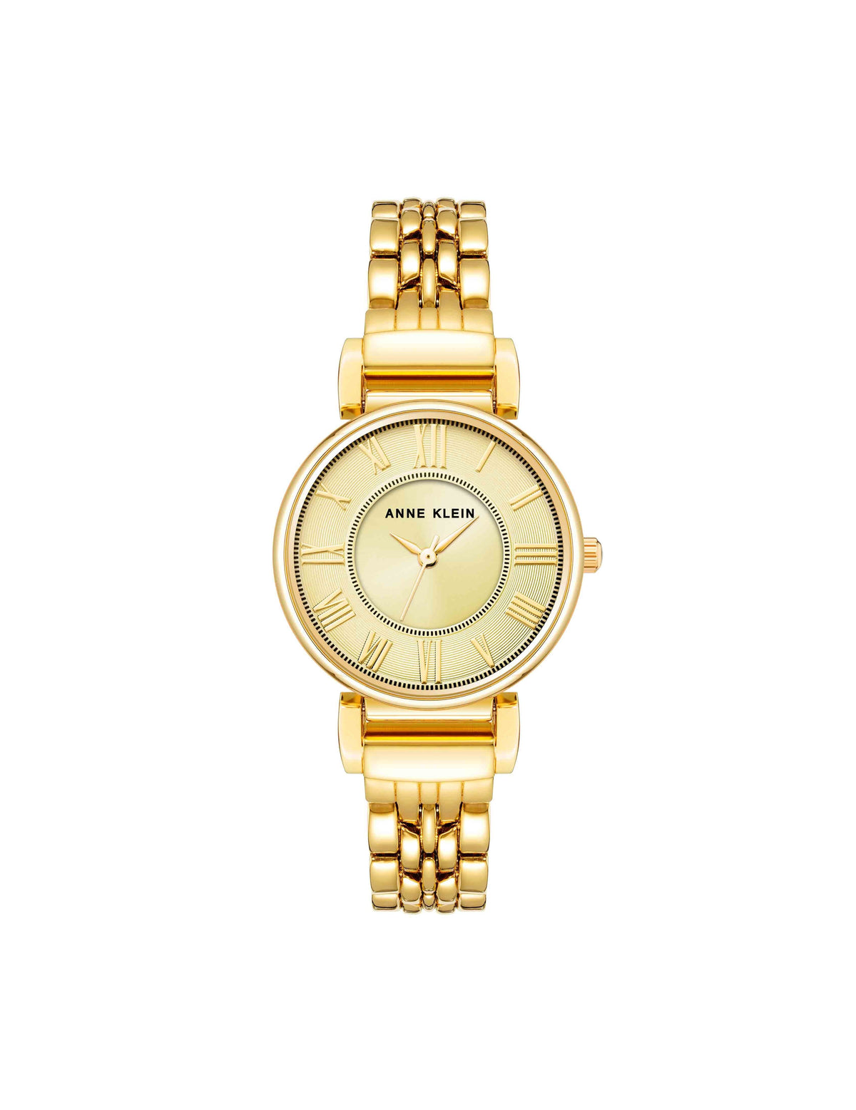 Anne Klein Gold-Tone Roman Numeral Dial Watch