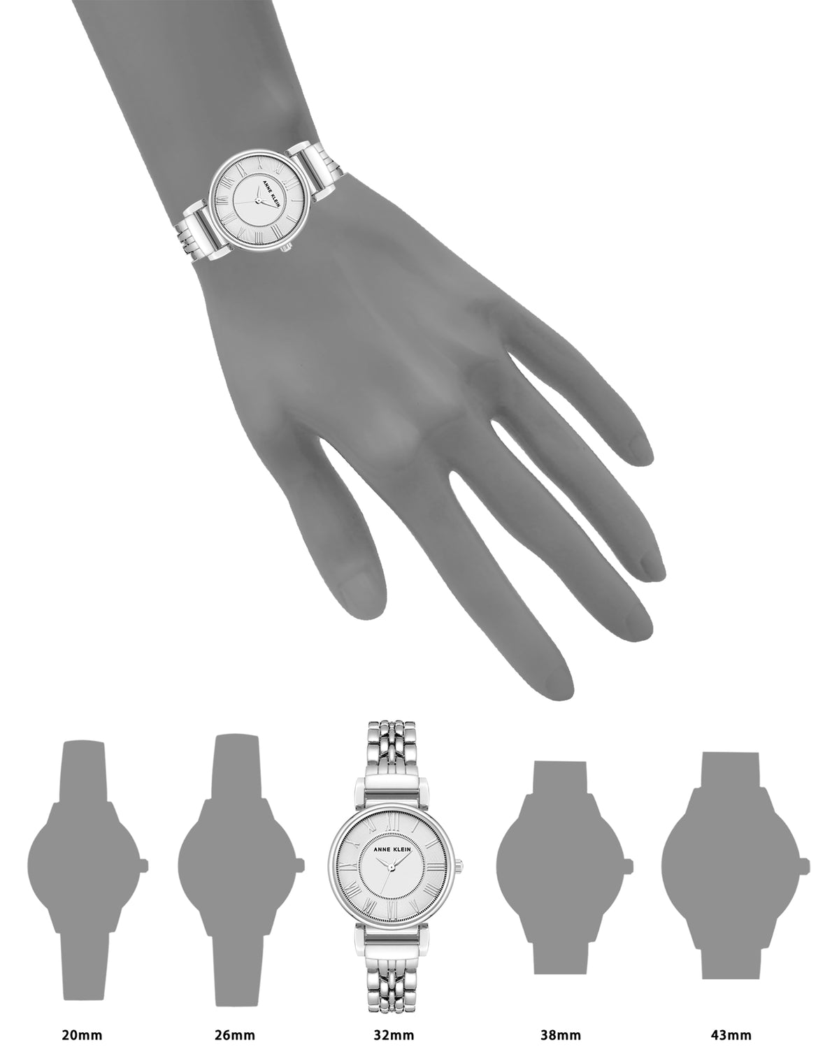 Round Dial Bracelet Watch