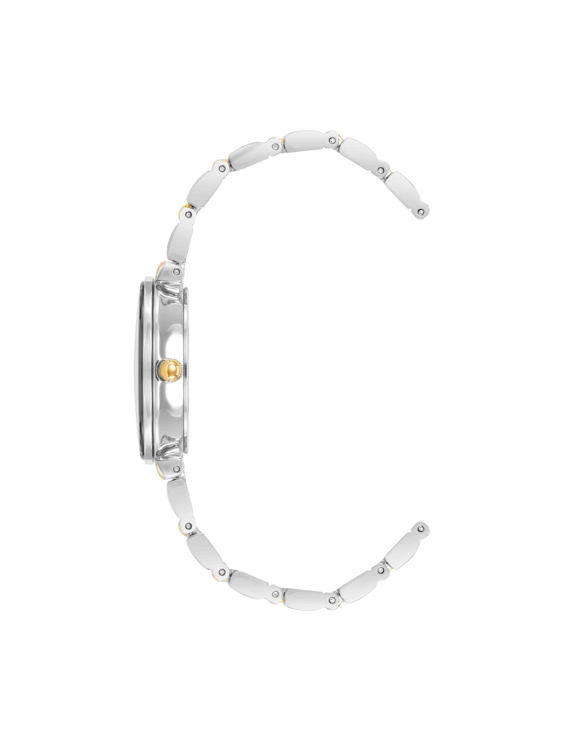 Anne Klein  Classic Diamond Accented Bracelet Watch