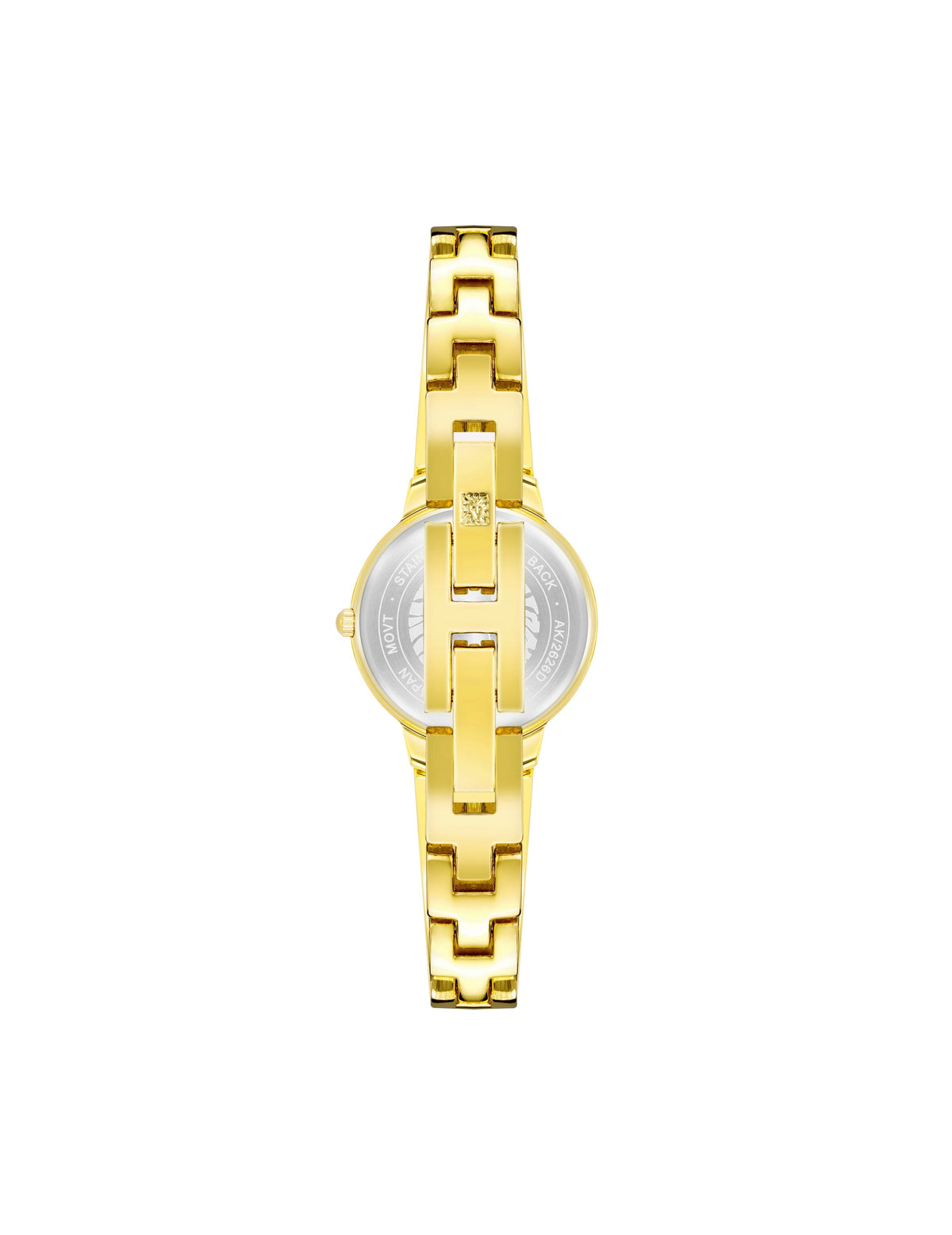 Anne Klein Diamond Accented Open Bangle Watch