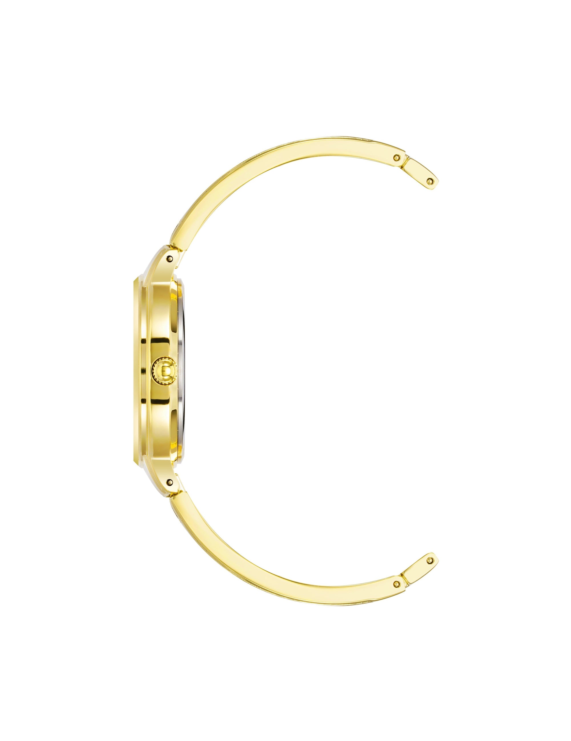 Anne Klein Diamond Accented Open Bangle Watch