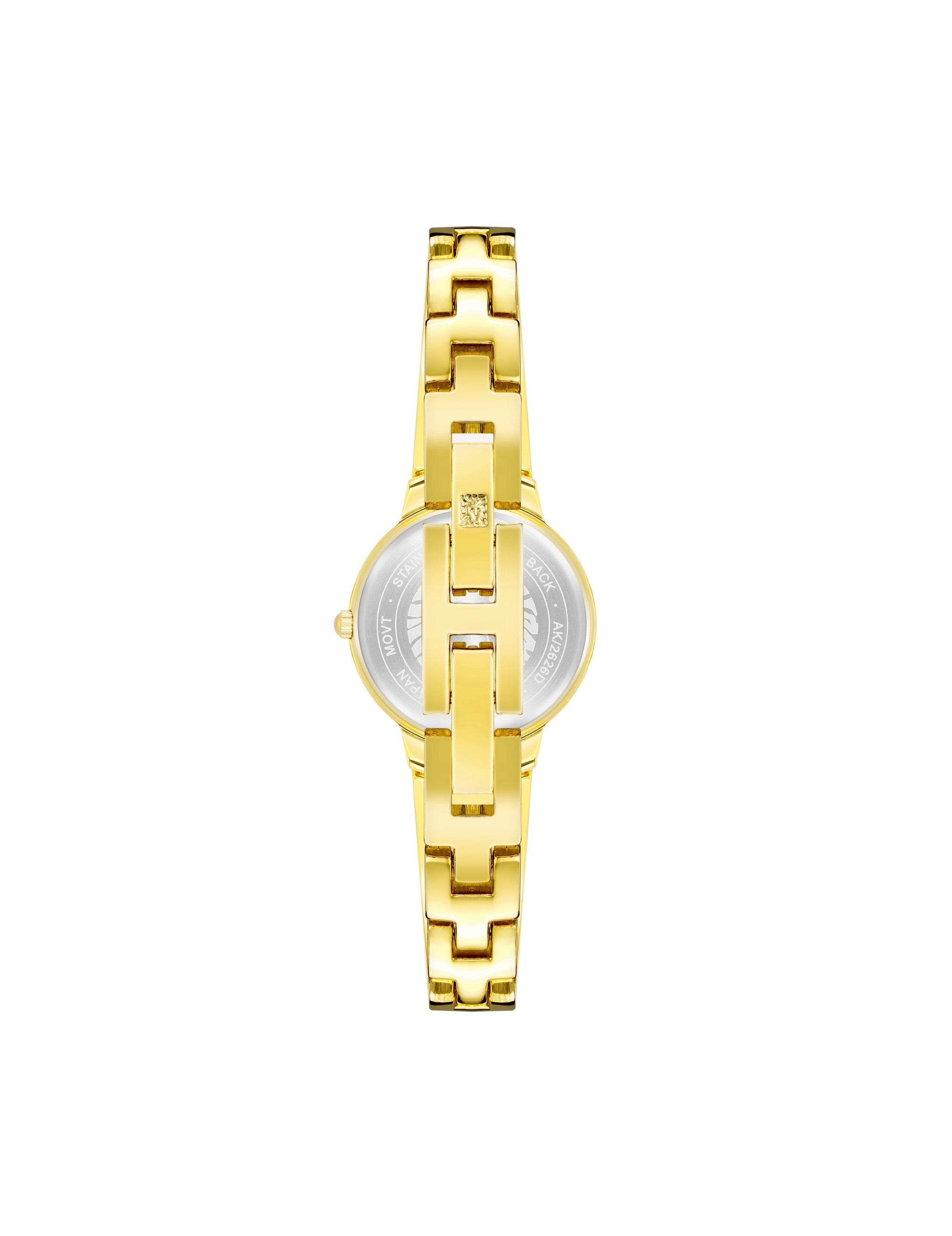 Anne Klein Diamond Accented Open Bangle Watch