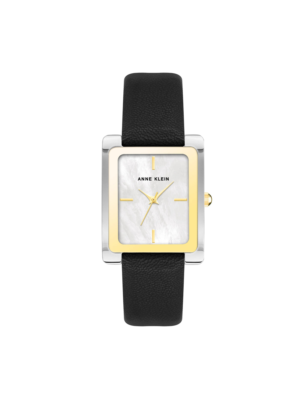 Anne Klein Two-Tone Rectangular Watch Classic Rectangular Roman Numeral Watch | Anne Klein main image 2