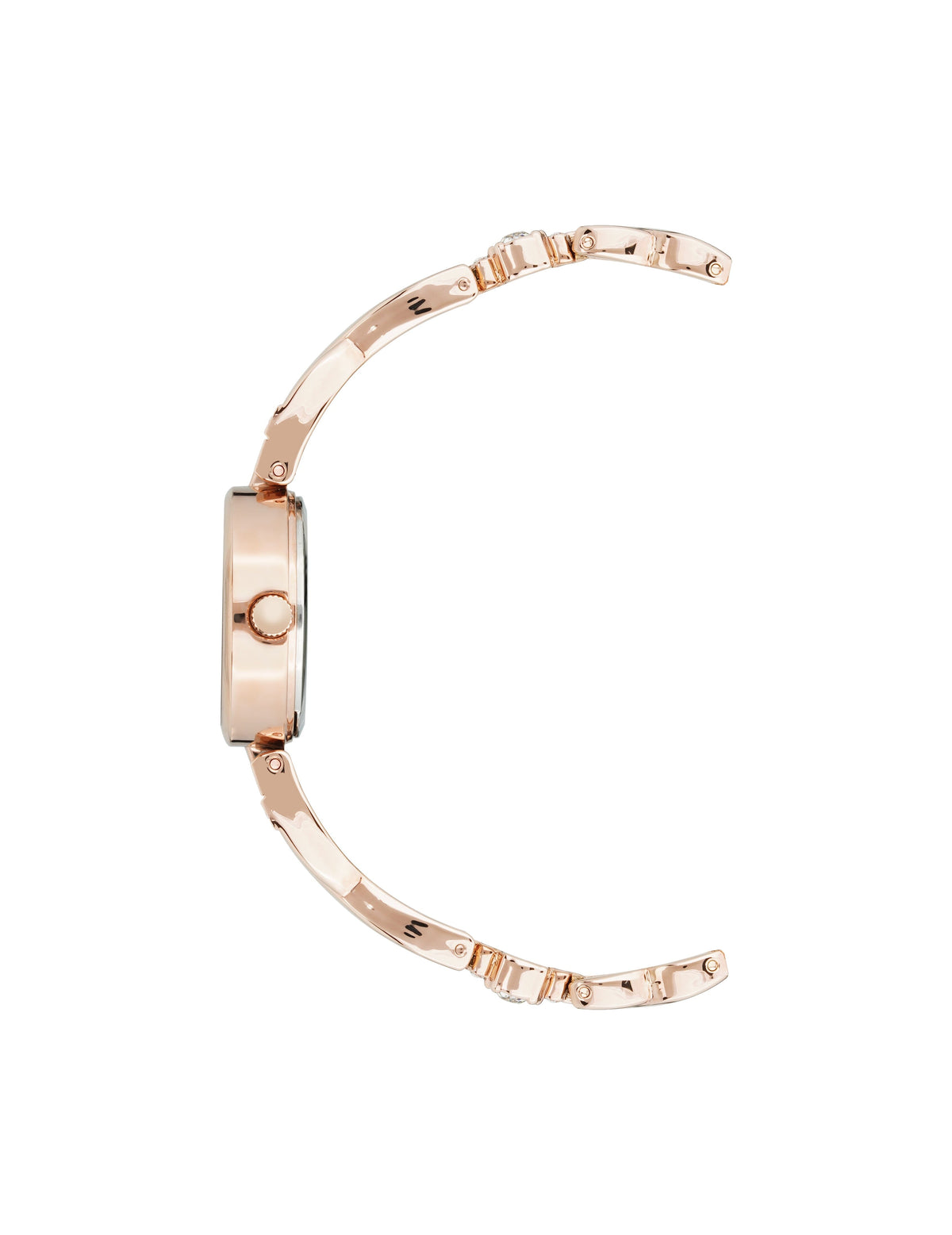 Anne Klein Crystal Accented Watch and Bracelet Set
