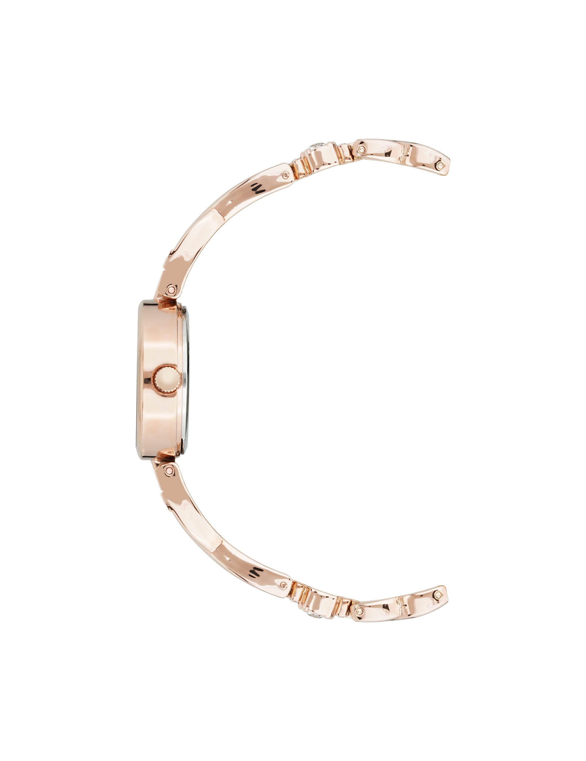 Anne Klein Crystal Accented Watch and Bracelet Set