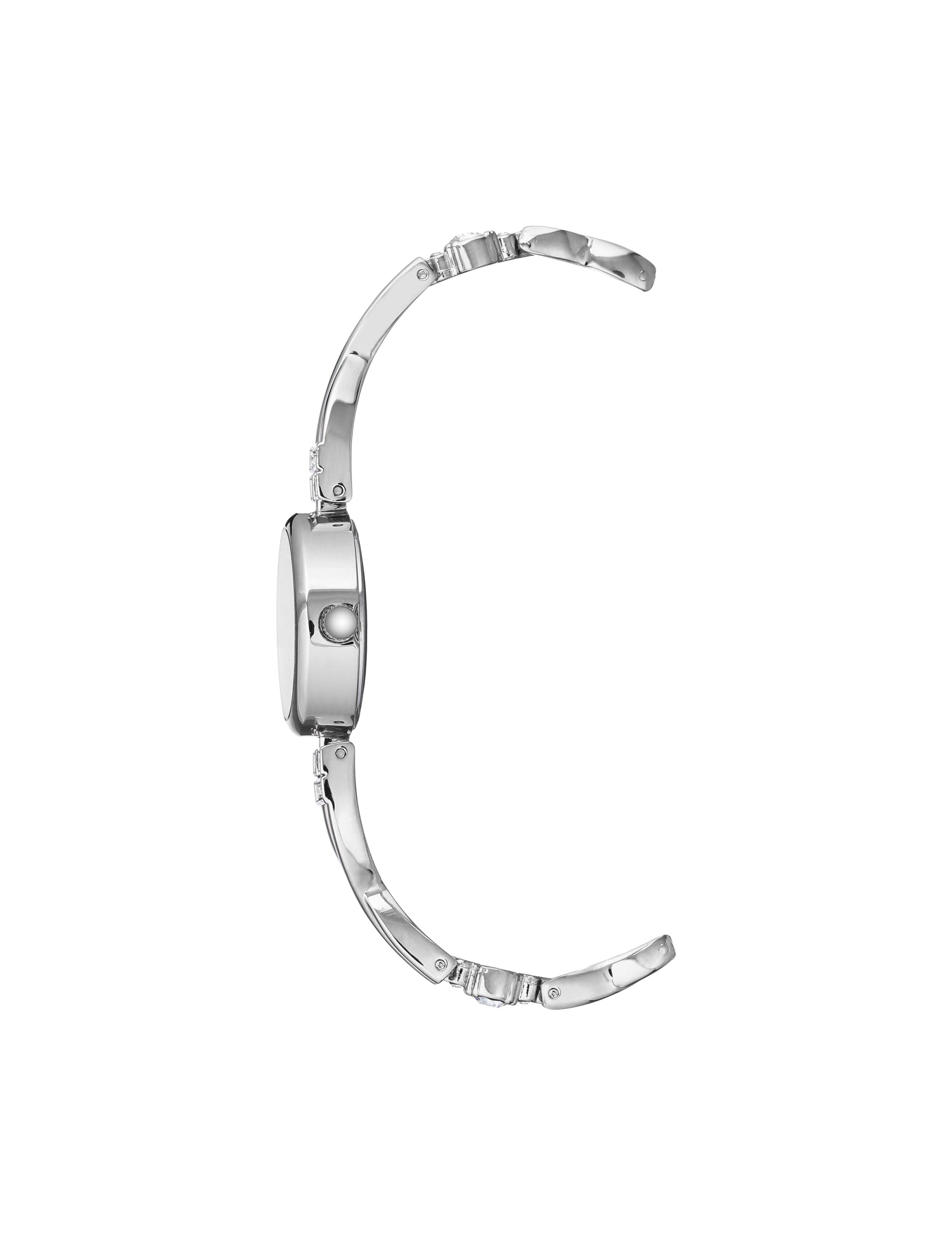 Anne Klein Crystal Accented Watch and Bracelet Set