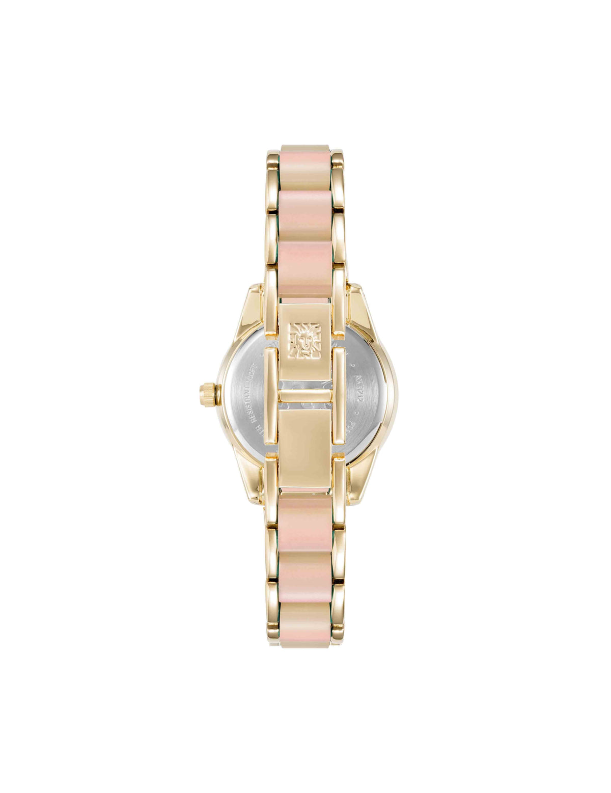 Anne Klein  Pearlescent Acetate Link Bracelet Watch