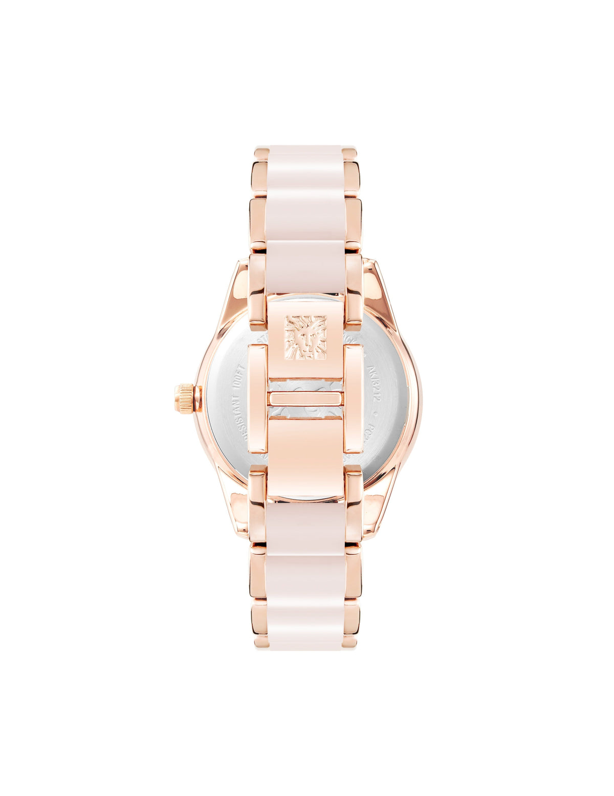 Anne Klein Acetate Link Bracelet Boyfriend Watch