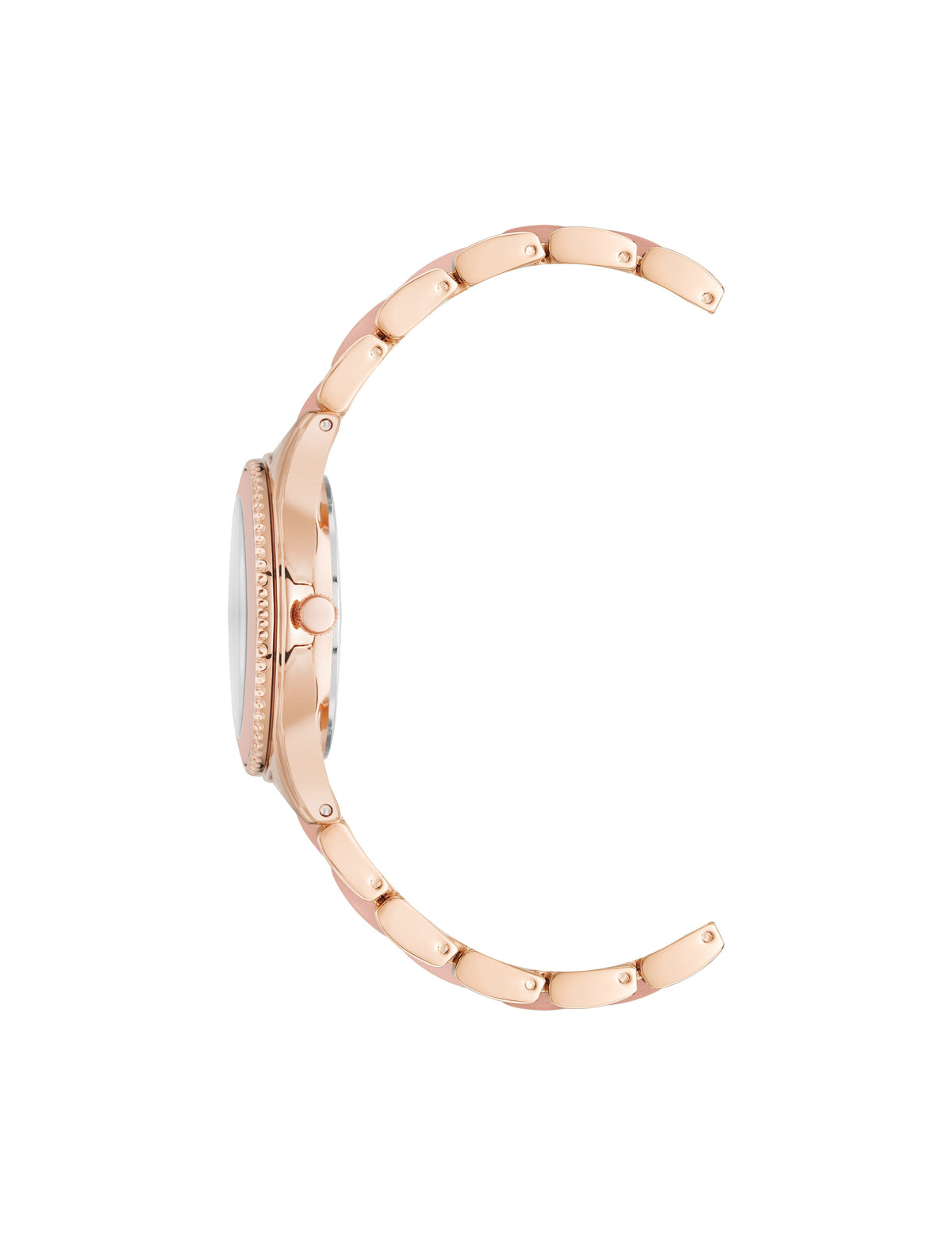 Anne Klein Acetate Link Bracelet Boyfriend Watch