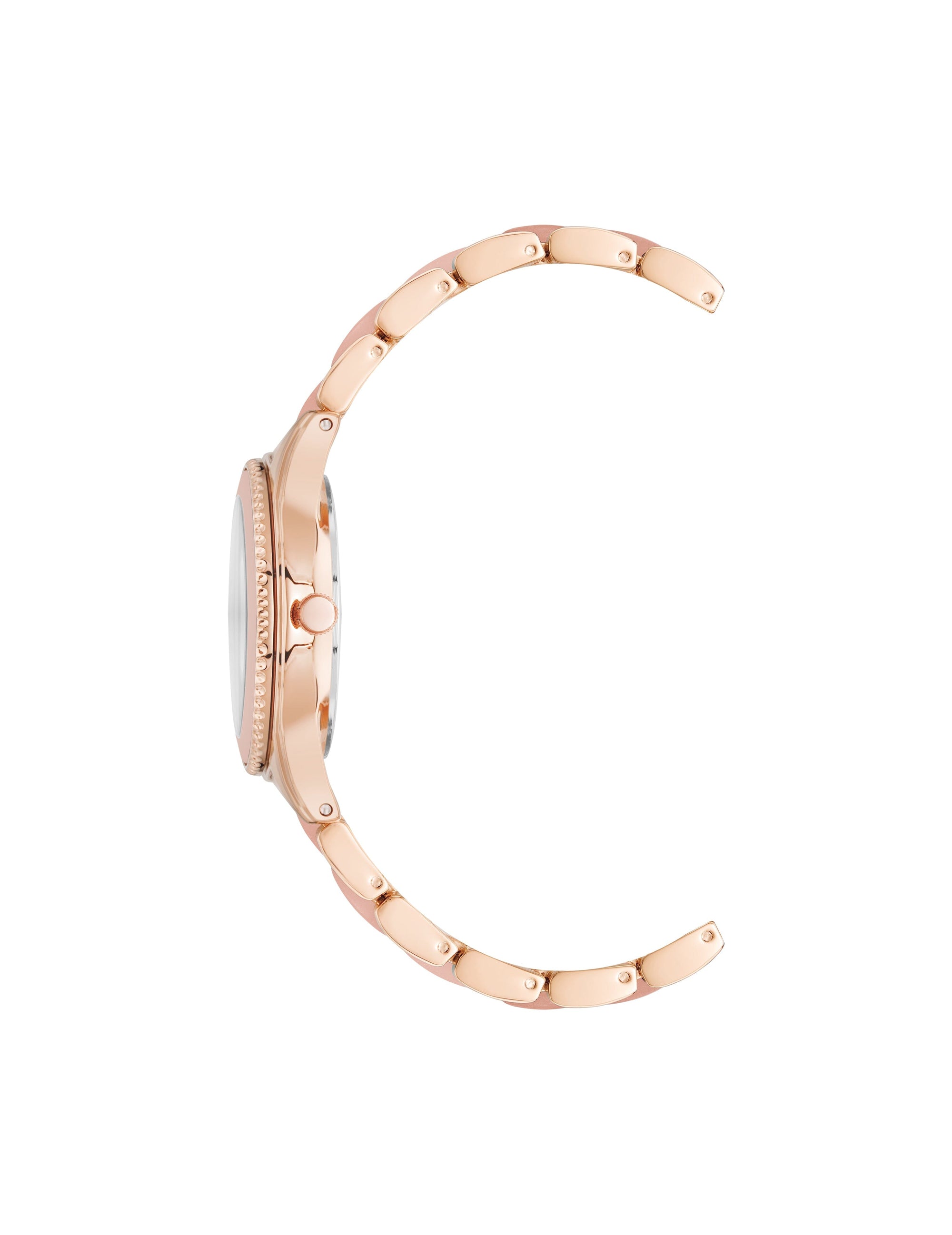 Anne Klein Acetate Link Bracelet Boyfriend Watch