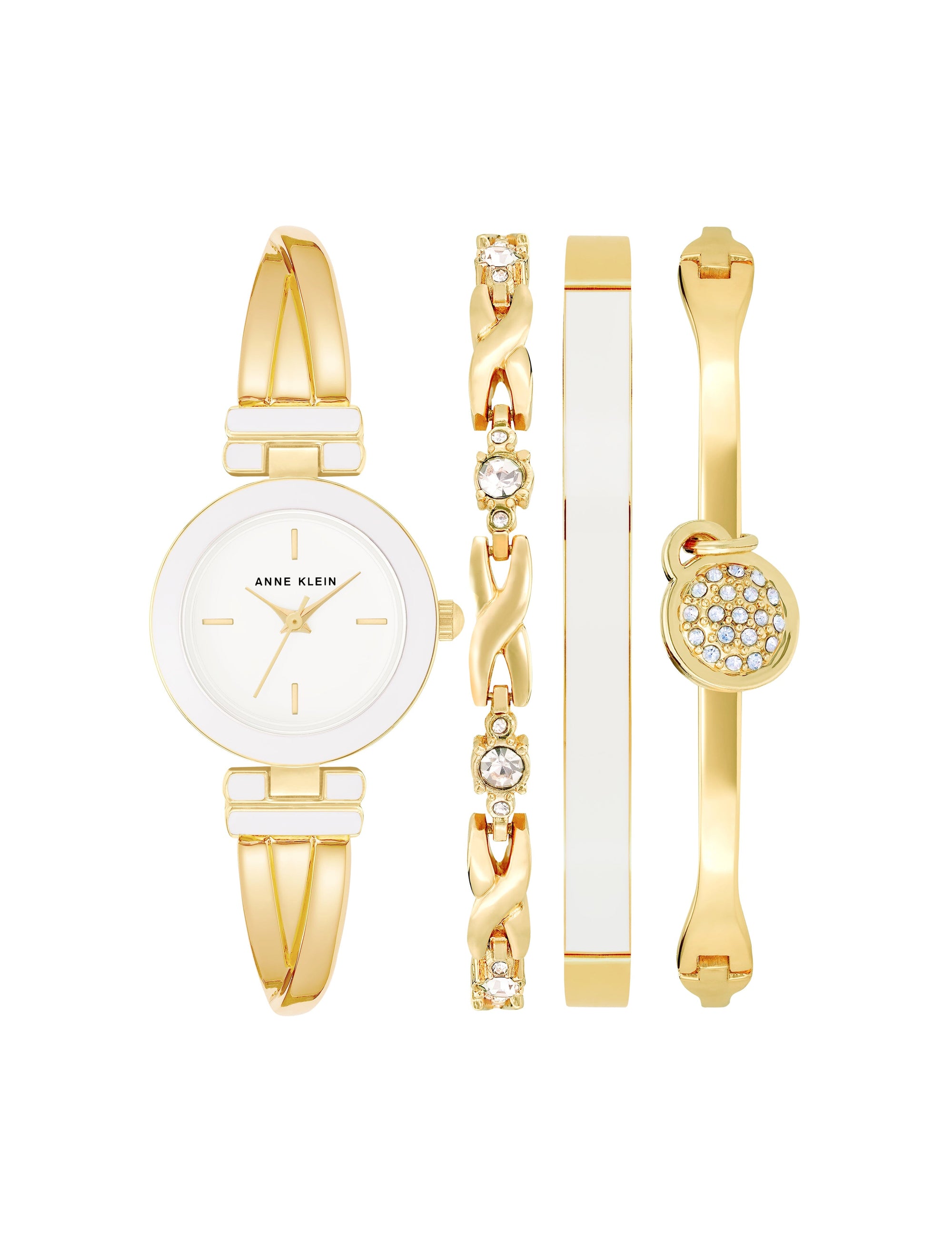 Crossover Bangle Watch and Bracelet Set Apparel & Accessories Egluck