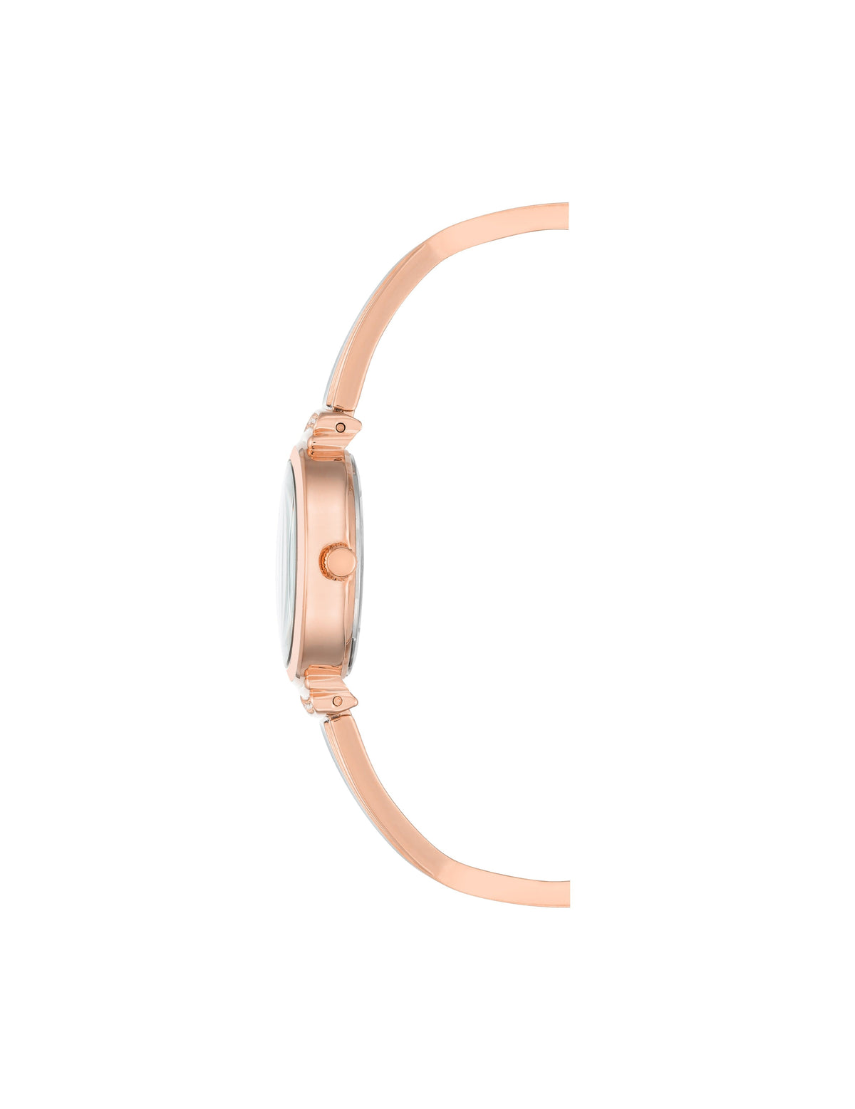 Anne Klein Enamel Accented Watch and Bracelet Set