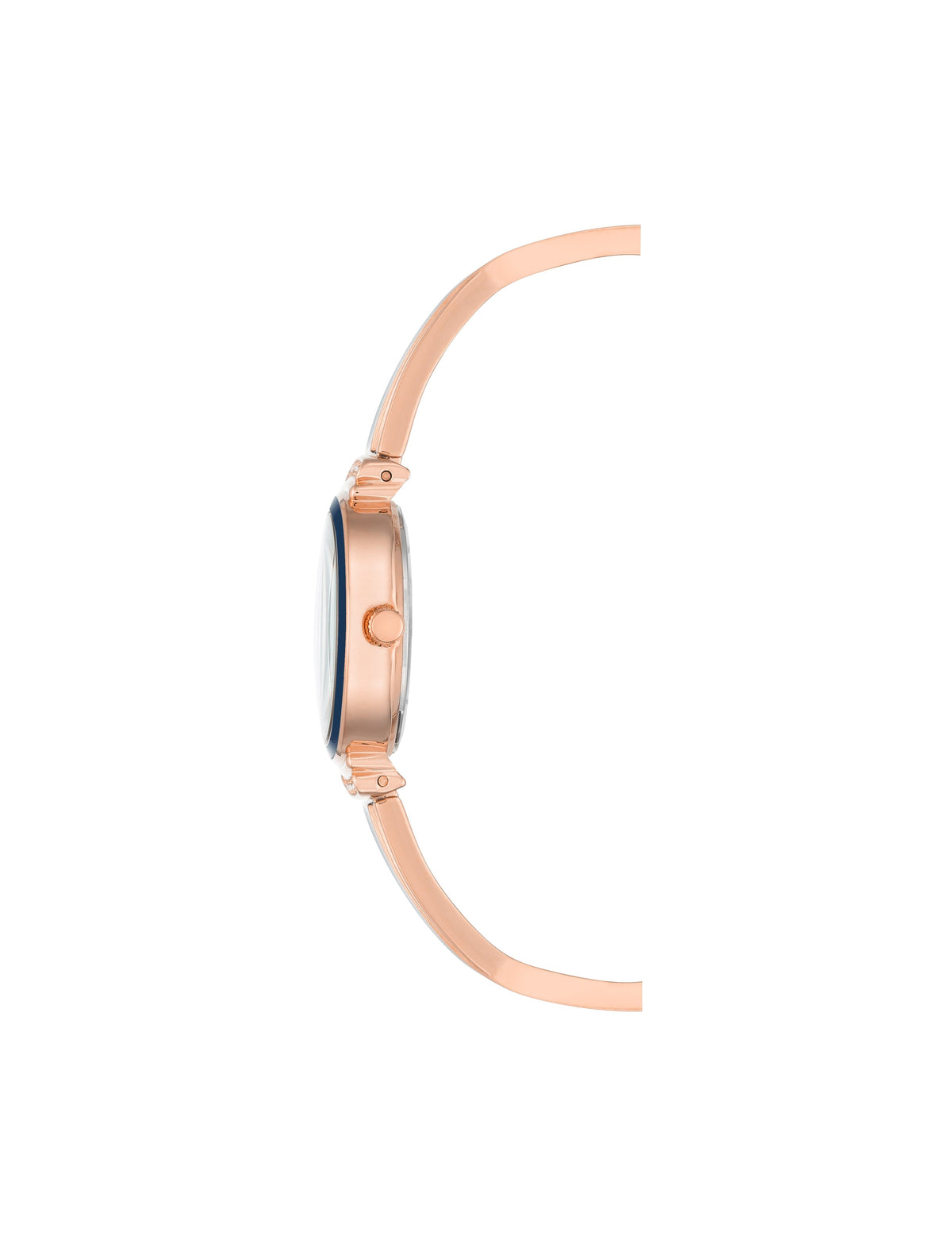 Anne Klein Enamel Accent Watch and Bracelet Set