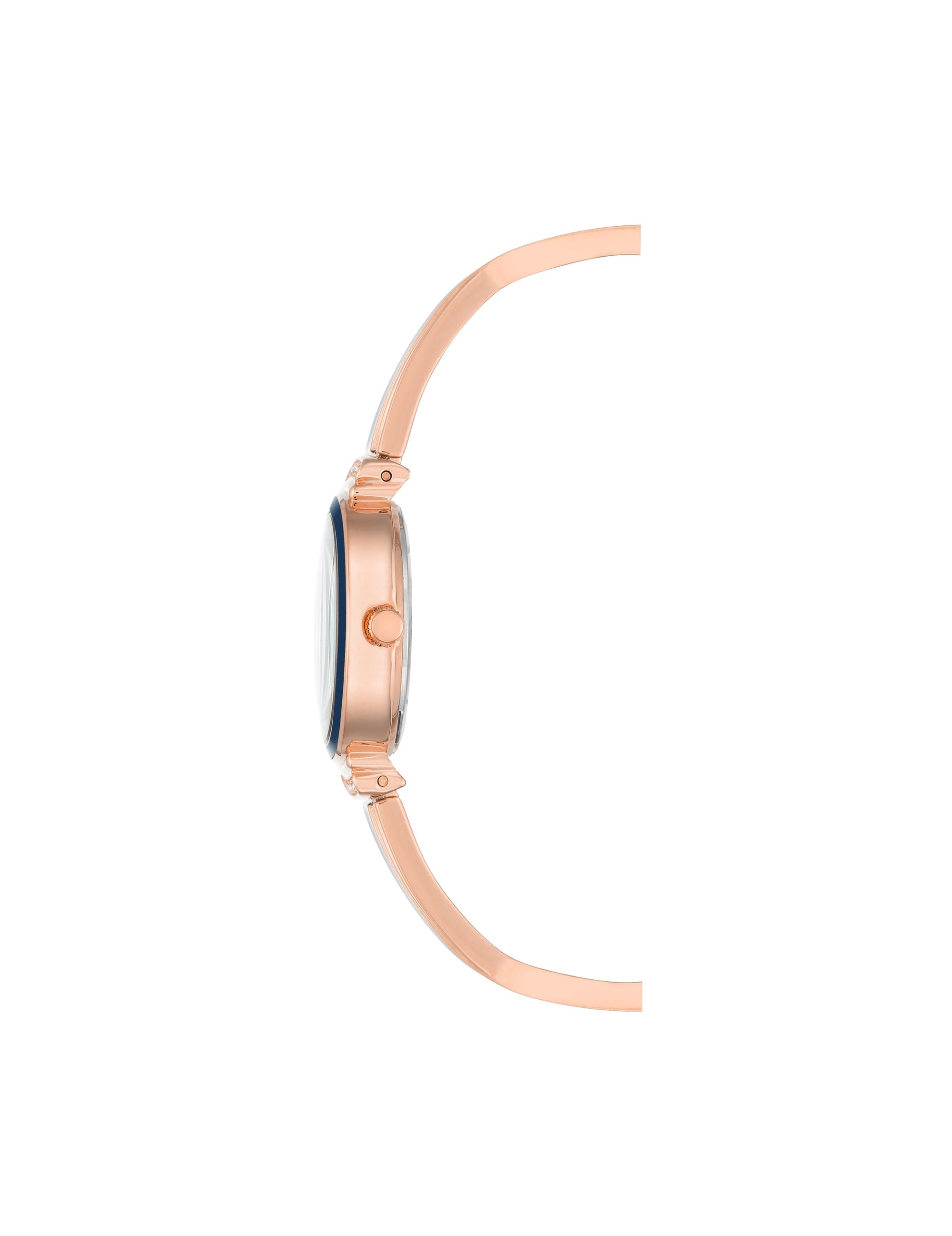 Anne Klein Enamel Accent Watch and Bracelet Set