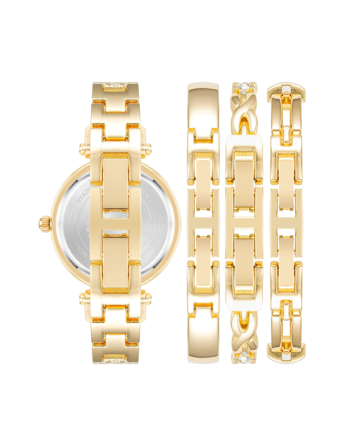 Anne Klein Showstopper Watch and Bracelet Set